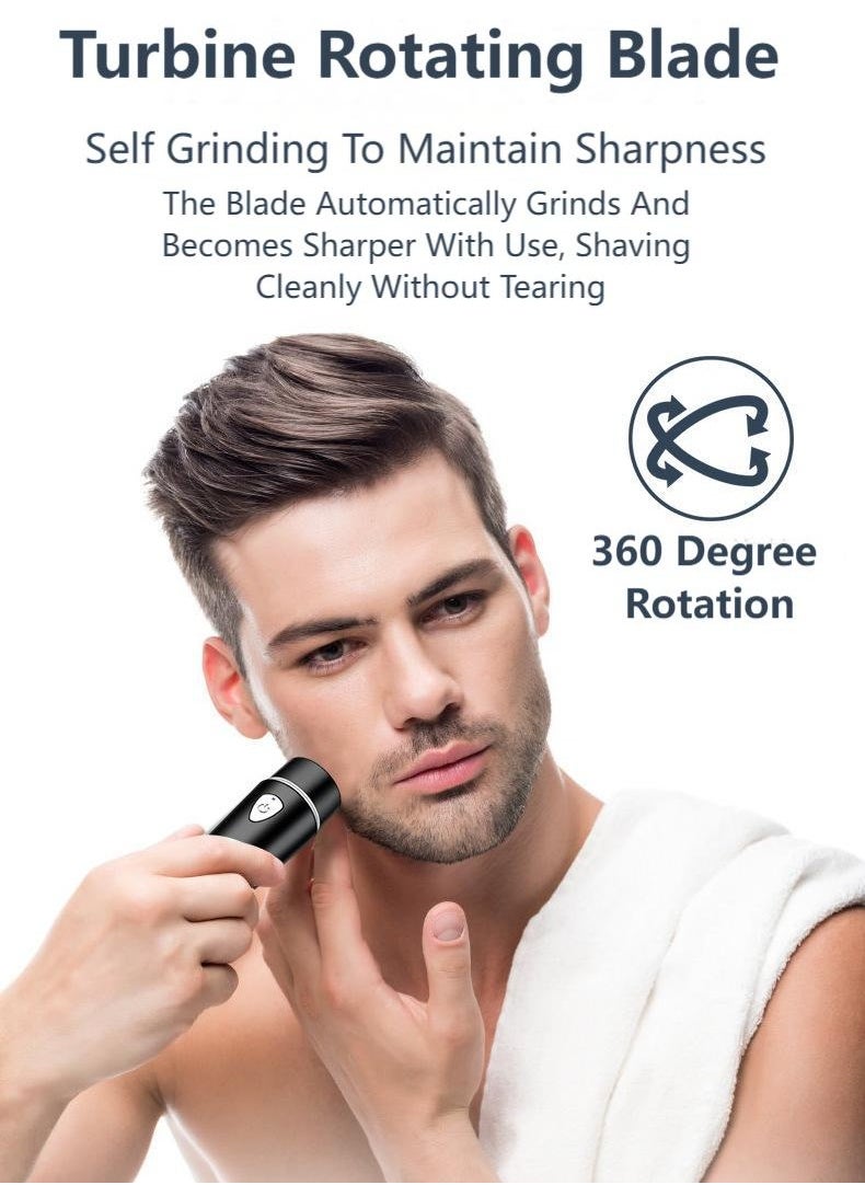 FeiHong Mini Portable Electric Shaver, Car Mounted Electric Shaver  - Image 2