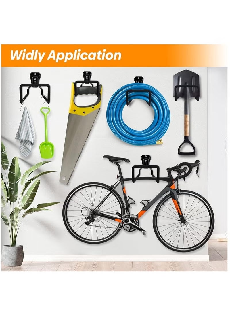 XiuWoo Garden Hose Holder with 2 Screw and 2 Drywall Anchors ,Wall Mount Hose Hanger , Water Hose Holders for Outside Yard  - Image 5