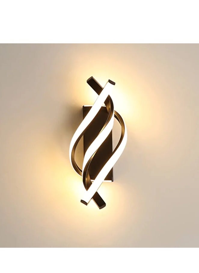 Indoor Wall Light, Modern LED Wall Lamp Curved Design, Sconces 3000K Warm White Light,for Bedroom, Living Room - pzsku/Z7833538BB1AE84E25B7CZ/45/_/1712892797/4865fcb9-c039-4083-a919-77831ceea58a