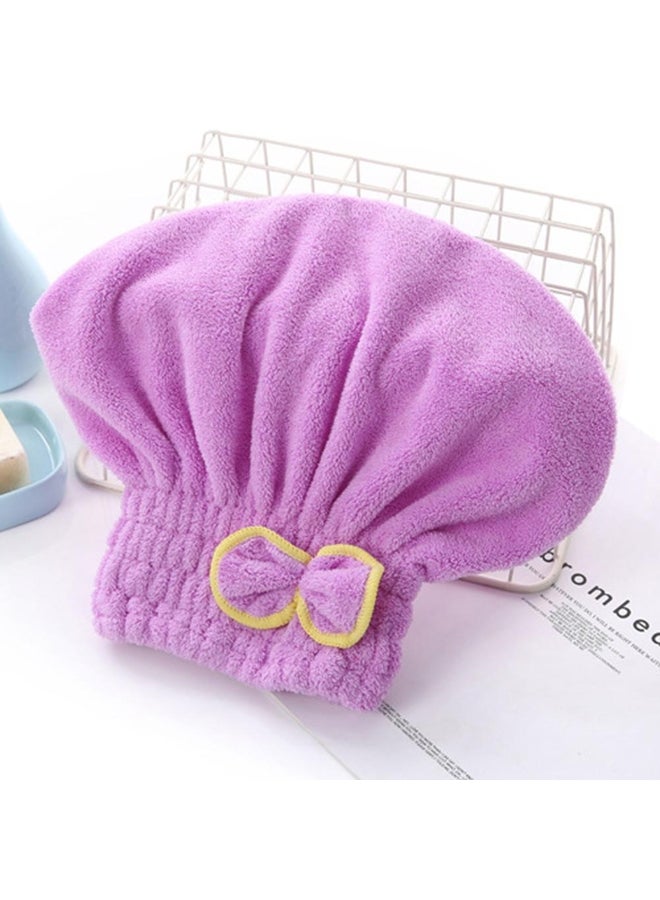 Hair Turban Hair Hat Quick Dry Towel Women Head Wrap Hat Absorption Water
