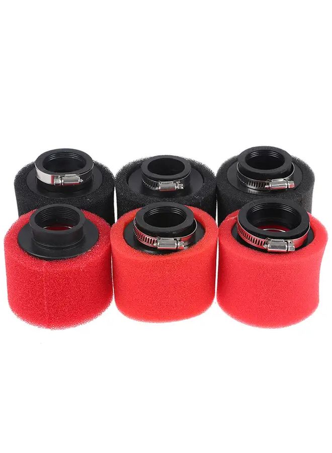 Red 42MM Straight Neck Foam Air Filter Cleaner For Moped Scooter Dirt Pit Bike Motorcycle 50-250cc - Image 2