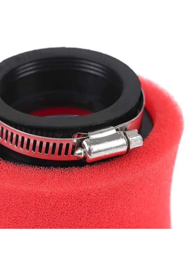 Red 42MM Straight Neck Foam Air Filter Cleaner For Moped Scooter Dirt Pit Bike Motorcycle 50-250cc - Image 5