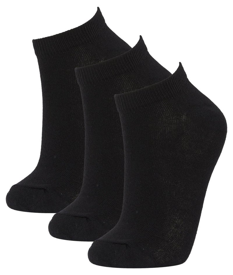 ديفاكتو شرابات حريمي قطن قصير - 3 قطع - Image 1