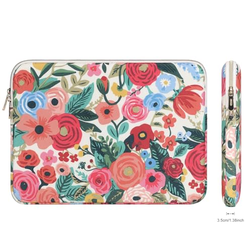 DOMISO 17 inch Laptop Sleeve Protective Case Cover Compatible with 17173 inch HP Dell ASUS Lenovo ChromebookWaterproof Computer Cases Bag with Accessory PouchRose - Image 3