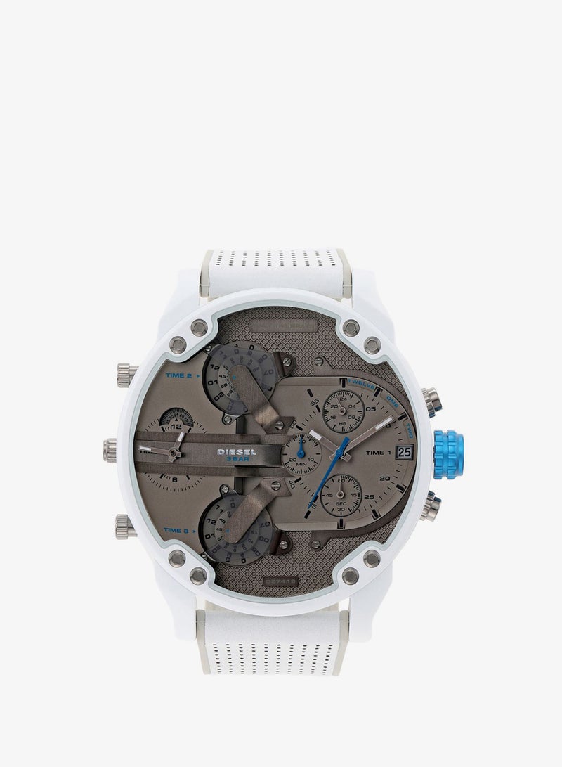 DIESEL Dz7419 Leather Strap Analog Watch - Image 1