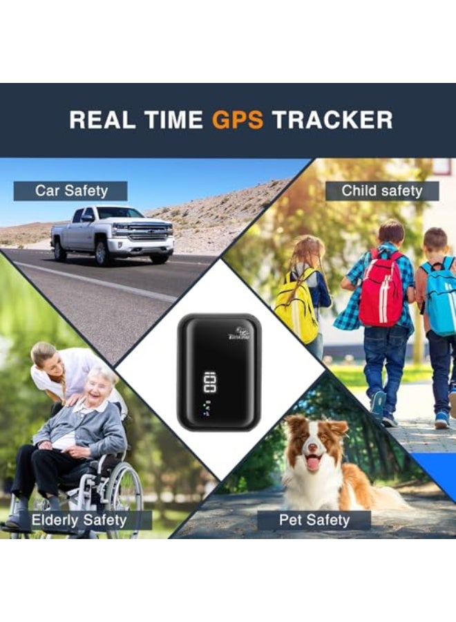 WALALLA GPS Tracker for Vehicles, No Subscription, Global Positioning, Real-Time Tracking, One-Button Alarm, Mini Tracking Devices for Cars, 3000mAh, 30 days standby - Image 4