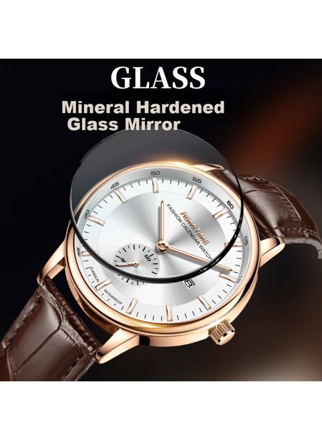 Romitime Men's Mechanical Style Fashionable And Elegant Watch Automatic Ultra-thin Waterproof Men's Watch For Middle School Students Birthday Gift - Image 1