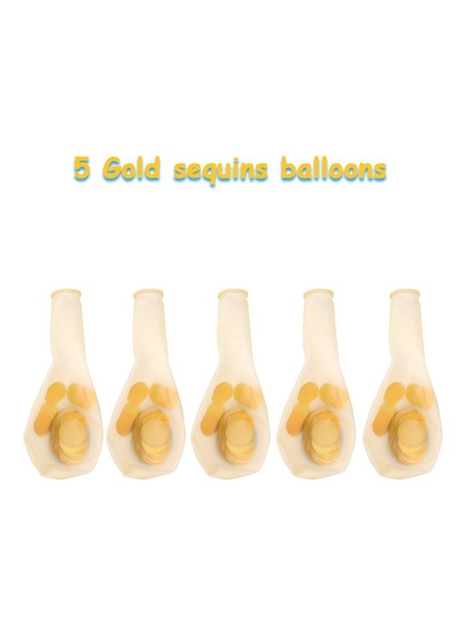 NIBEMINENT Happy Birthday Balloons And Banners Set - Image 4