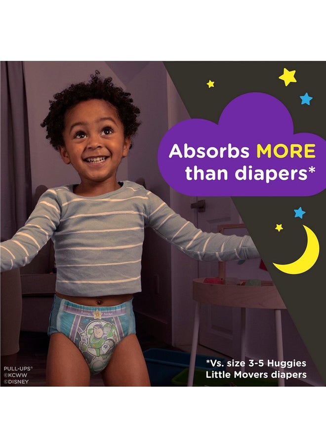 Pull-Ups Boys' Nighttime Potty Training Pants Training Underwear 3T4T (3240 Lbs) 60 Ct  - Image 2