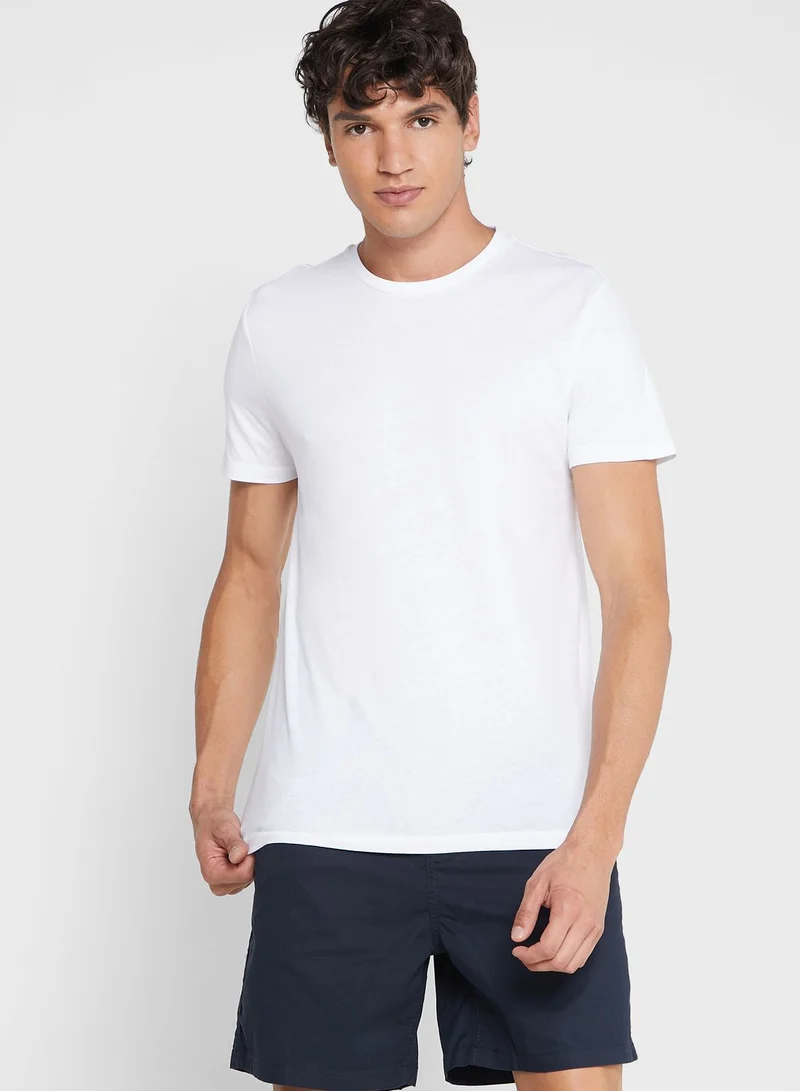 BURTON 7 Pack Essential Crew Neck T-Shirt