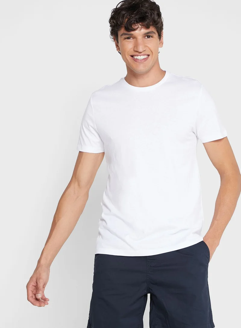 BURTON 7 Pack Essential Crew Neck T-Shirt