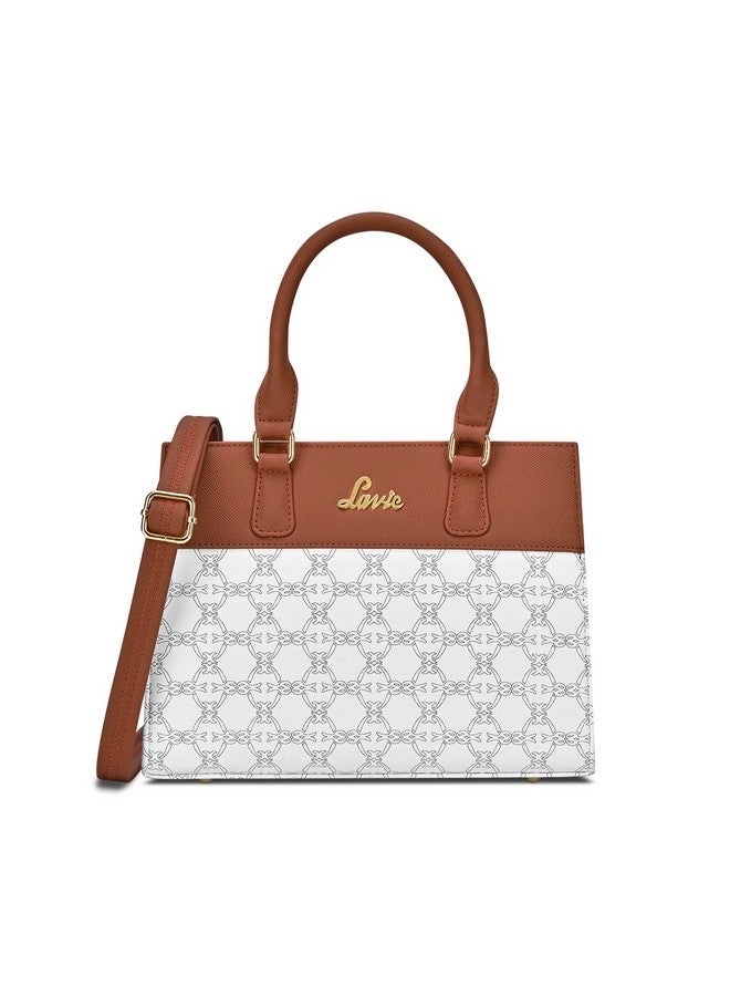 Lavie Women's Mono Salma Solid Satchel Bag for Women | Satchel Handbag for Work | Ladies purse | Stylish Shoulder Bag | Gift For Ladies - Image 1