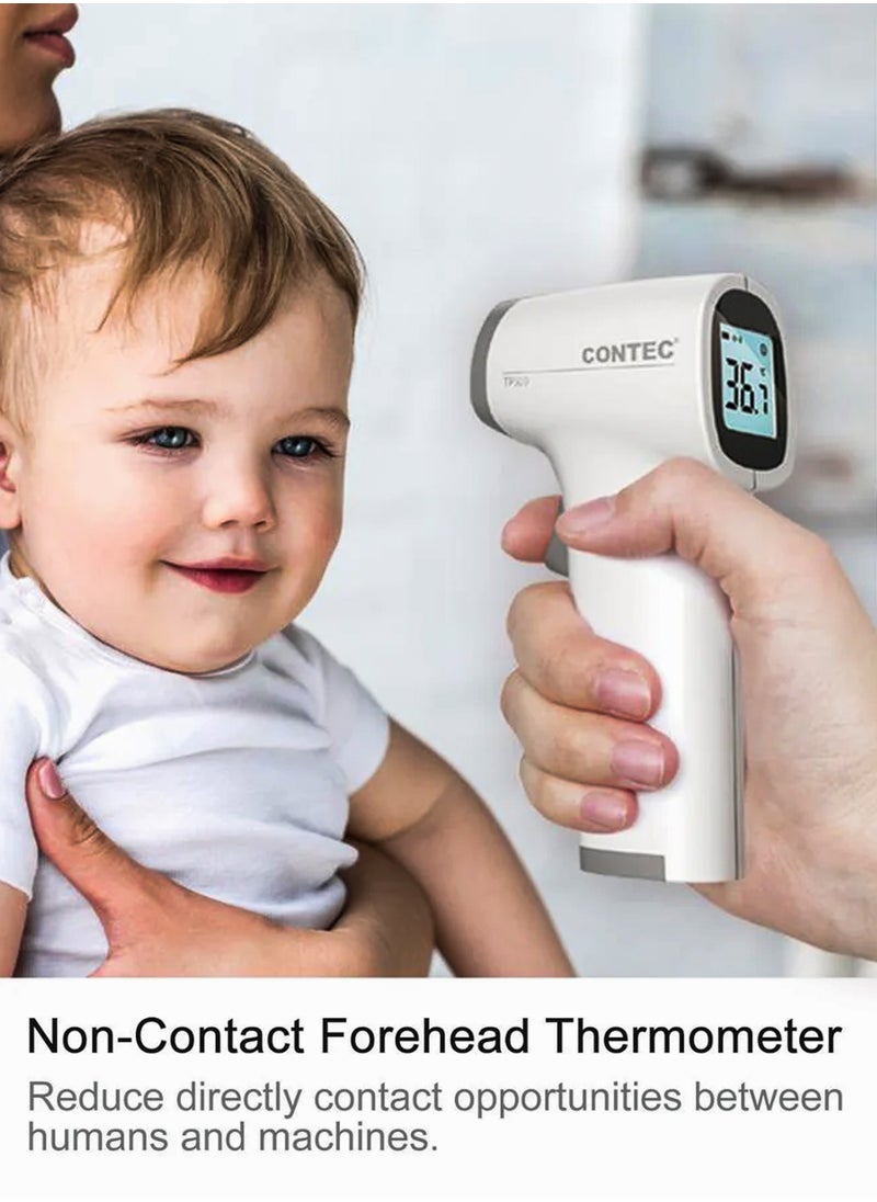 TP500 Digital Infrared Non Contact Thermometerمقياس حرارة رقمي بالأشعة تحت الحمراء TP500 بدون تماس - قياس درجة الحرارة من الجبهة بدقة طبية، قراءات سريعة أقل من 1 ثانية، درجة مئوية/فهرنهايت، شاشة TFT LCD ملونة - pzsku/Z783427A62F1894AF12CAZ/45/_/1724994991/40600d1e-fa25-43a3-82e0-bf92639d2622