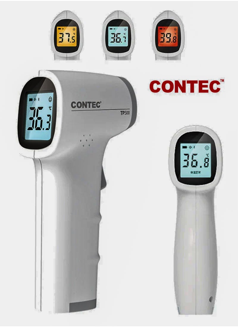 TP500 Digital Infrared Non Contact Thermometerمقياس حرارة رقمي بالأشعة تحت الحمراء TP500 بدون تماس - قياس درجة الحرارة من الجبهة بدقة طبية، قراءات سريعة أقل من 1 ثانية، درجة مئوية/فهرنهايت، شاشة TFT LCD ملونة - pzsku/Z783427A62F1894AF12CAZ/45/_/1724997560/5701ee26-3cbd-4157-afdd-b50d77311f1e