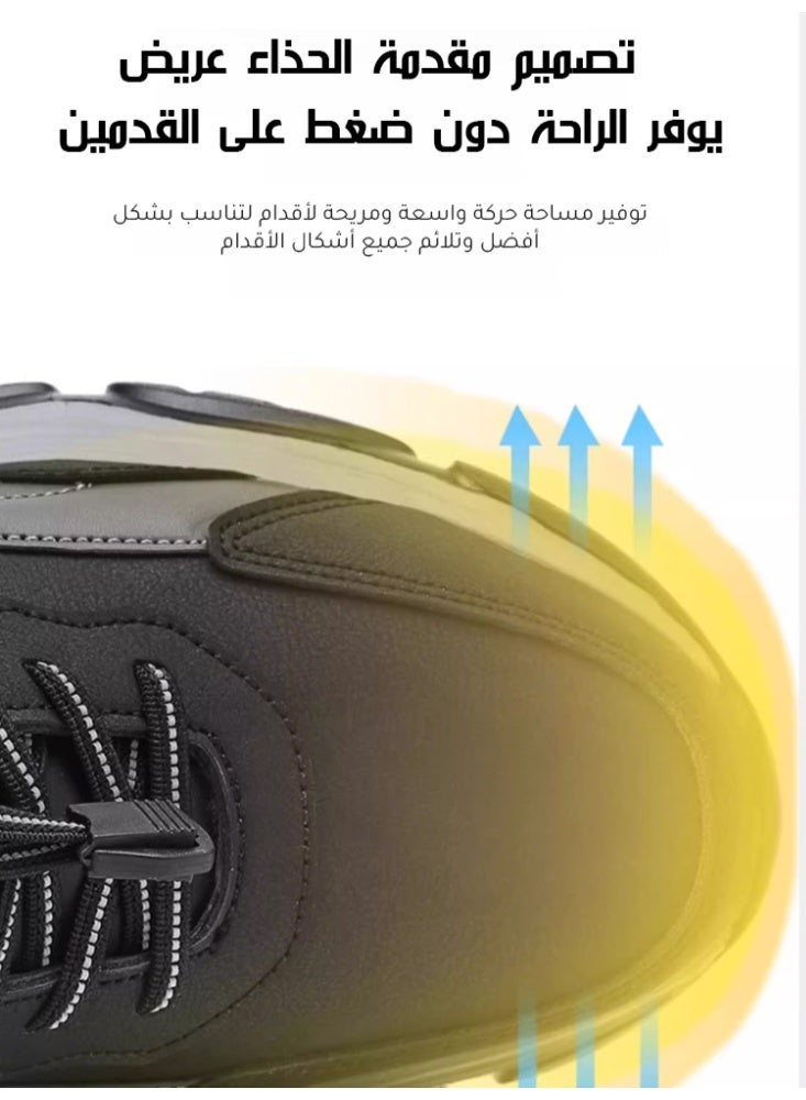 أحذية رجالية بنعل ناعم وخفيفة الوزن للمشي في الهواء الطلق وممتصة للصدمات - Image 5