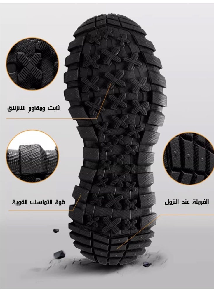 أحذية رجالية بنعل ناعم وخفيفة الوزن للمشي في الهواء الطلق وممتصة للصدمات - Image 4