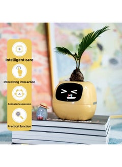ماركة غير محددة طاولة شفاء الحيوانات الأليفة الإلكترونية اللطيفة من IVY Plant، ألعاب إلكترونية AI، هدية إبداعية للعطلات- اللون: أخضر  - Image 3