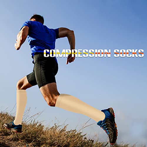 Sooverki Compression Socks for Women and Men Circulation (3 Pairs) is Best Support for Running Athletic Cycling Hiking - Image 4