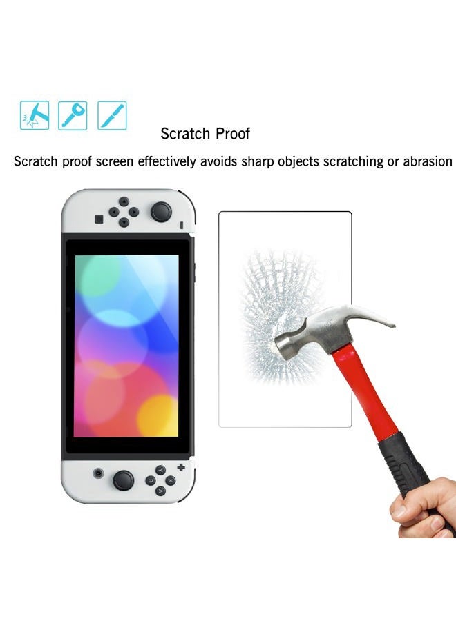 Ailun Glass Screen Protector Compatible with Nintendo Switch OLED Model 2021 Anti Scratch 9H Hardness [2 Pack] - Image 3