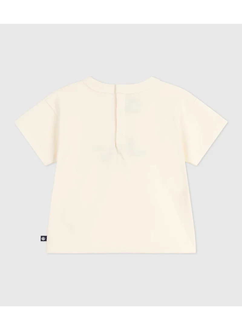 Petit Bateau Babies' long-sleeved T-shirt with a heart design