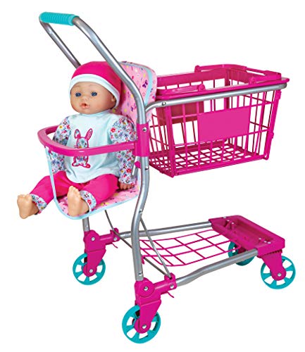 Lissi Shopping Cart with 16 Baby Doll - Image 1