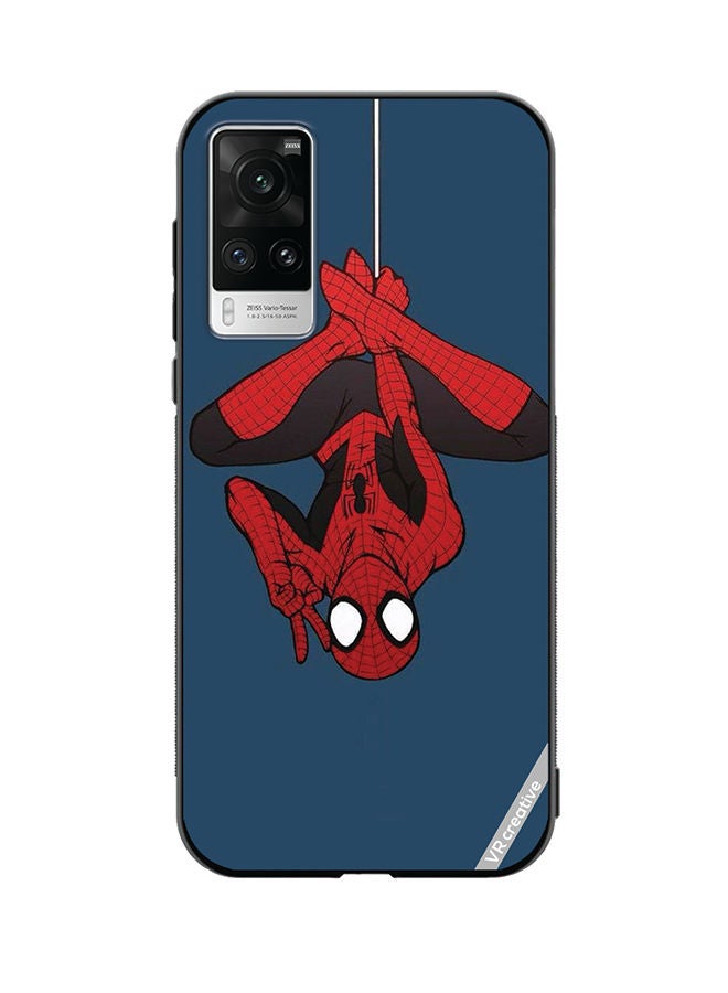 VR CREATIVE Protective Case Cover For Vivo X60 Pro Spiderman Design Multicolour - Image 1