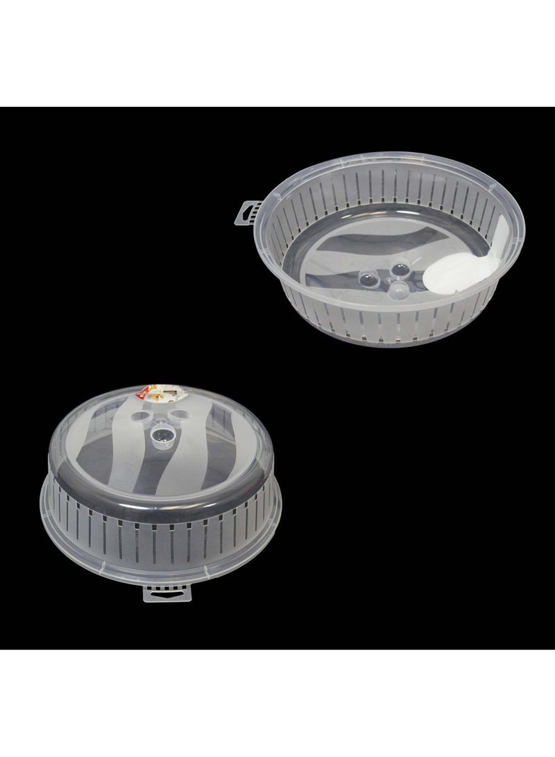 غطاء ميكرويف تركي – حماية مثالية للطعام مقاس 26 سمAr - Image 2