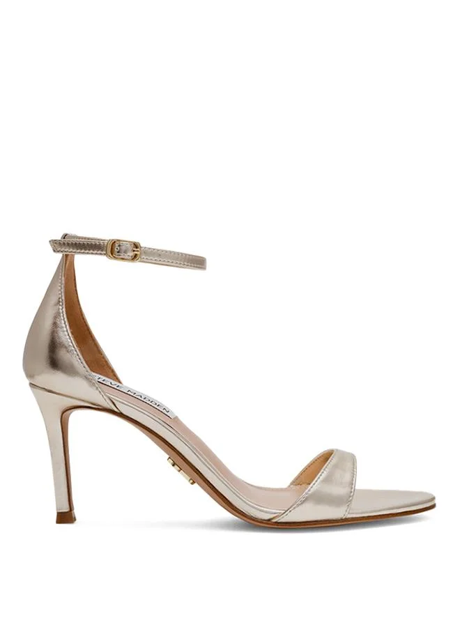 Steve Madden Nevina Gold Women's Heeled Sandals