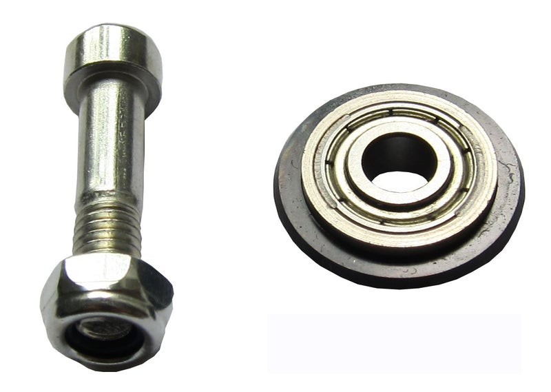TungstenCarbide Tile Cutting Wheel 78Inch Industrial Quality Scoring Wheel with Bolt and Lock Nut 22MM for Manual Tile Cutting Machine Tile Cutter Replacement Ball Bearing Cutting Wheel
