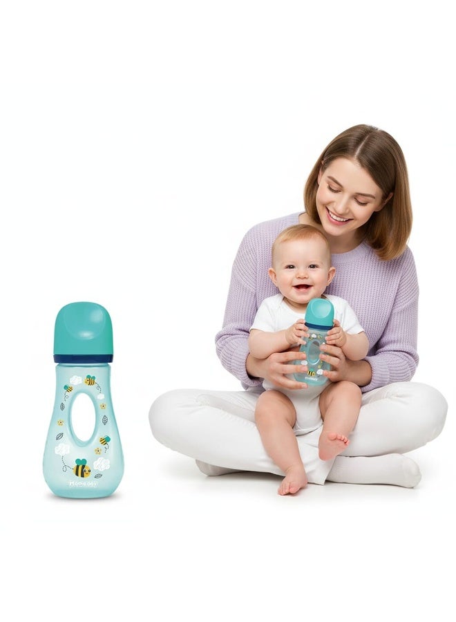 Momeasy 8oz/240ML Wide Neck Feeding Bottle 44768 Green - Image 2