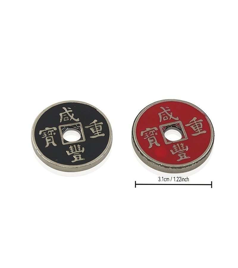 Set Of Two Magic Ancient Coins With Disappearing Cases For Beginners - Image 2