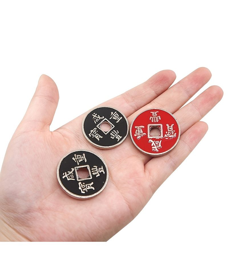 Set Of Two Magic Ancient Coins With Disappearing Cases For Beginners - Image 1