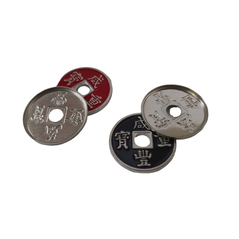 Set Of Two Magic Ancient Coins With Disappearing Cases For Beginners - Image 3