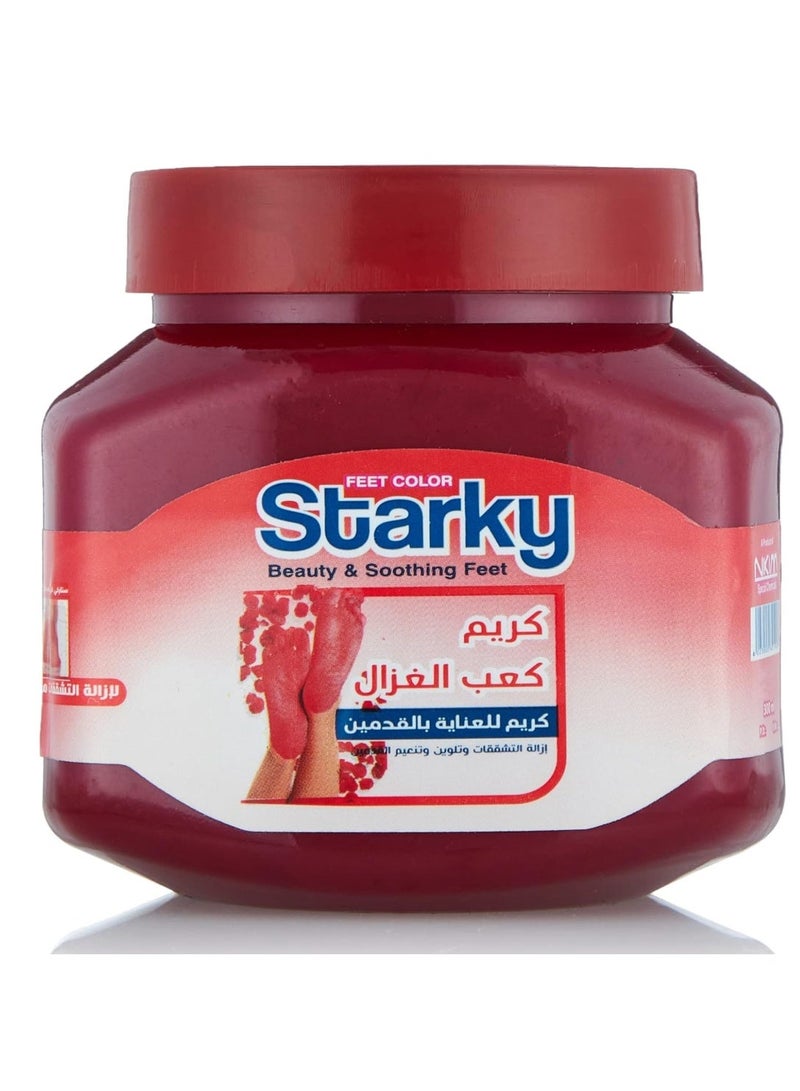 ستاركي كريم كعب الغزال من ستاركي 300 مل، أحمر - Image 1