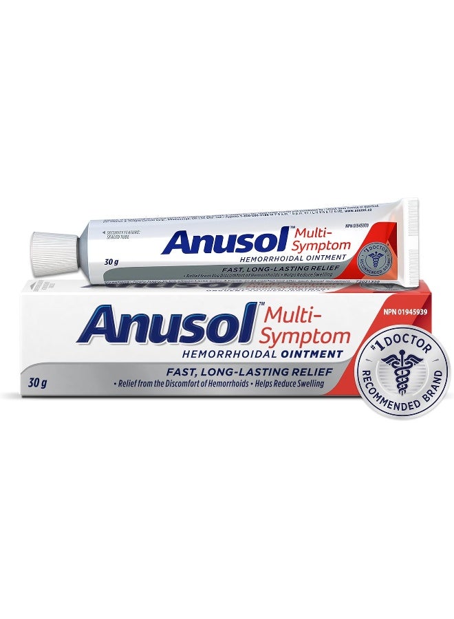 Anusol Cream Hemorrhoidal Ointment Relief 30g - Image 2