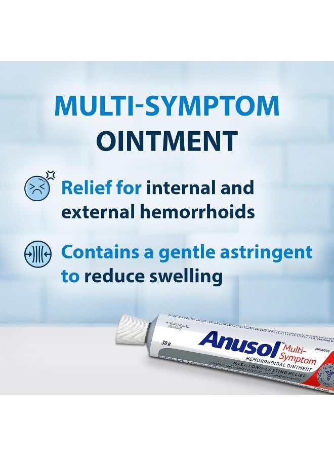 Anusol Cream Hemorrhoidal Ointment Relief 30g - Image 3