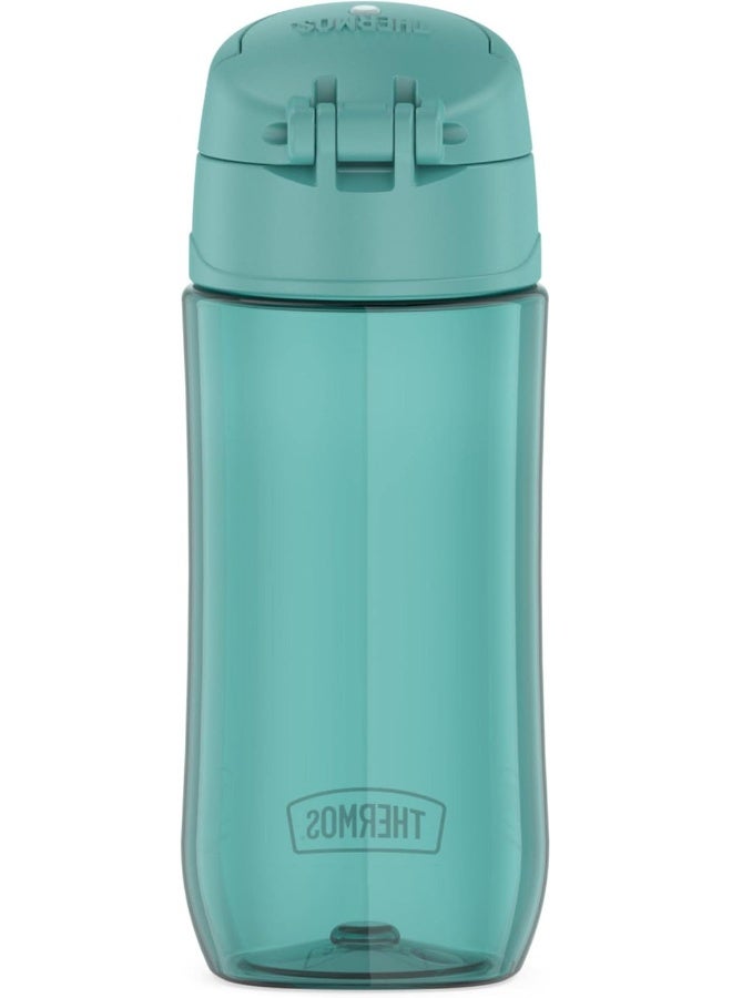 THERMOS قنينة ثيرموس فنتاينر للأطفال بلون أزرق مائي سعة 470 مل، GP4040AQ، قنينة بلاستيكية لترطيب مع غطاء، قنينة بلاستيكية، زجاجة ماء - Image 2