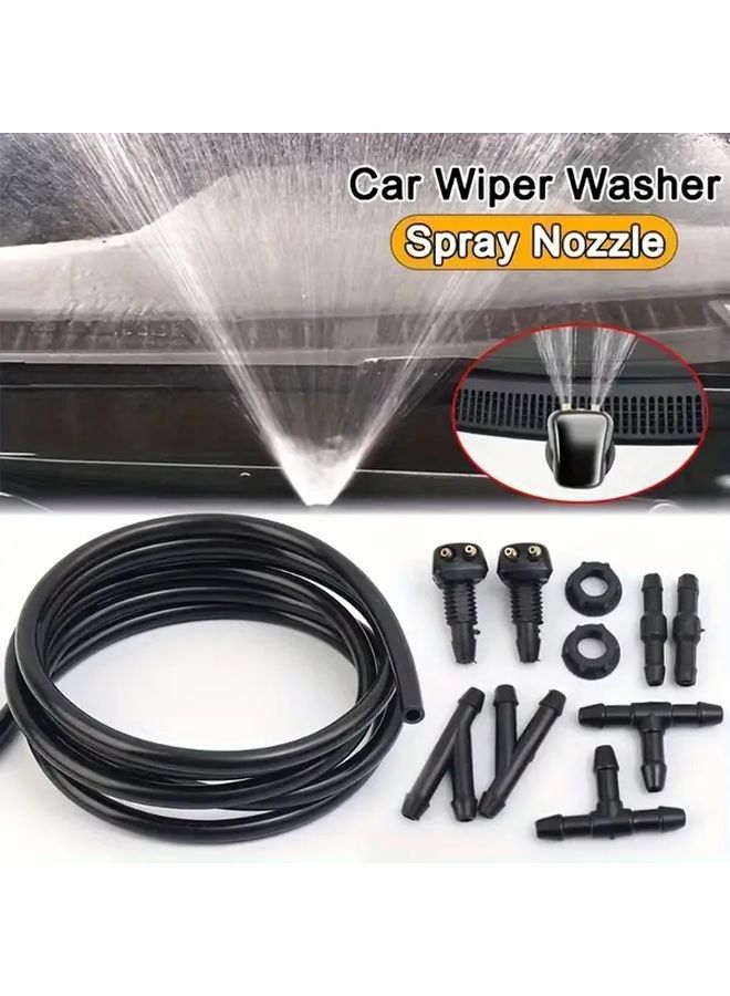 Universal Windshield Washer Hose Joiner Connector Replacement 39.37inch - Image 2