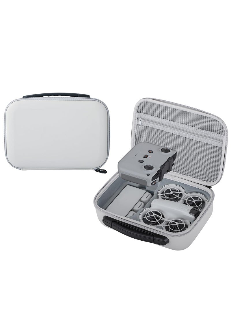 Generic Carrying Case For DJI NEO Porable Travel Storage Bag for DJI NEO Drone Aceessories (for DJI NEO Fly More Combo -Gray)  - Image 2