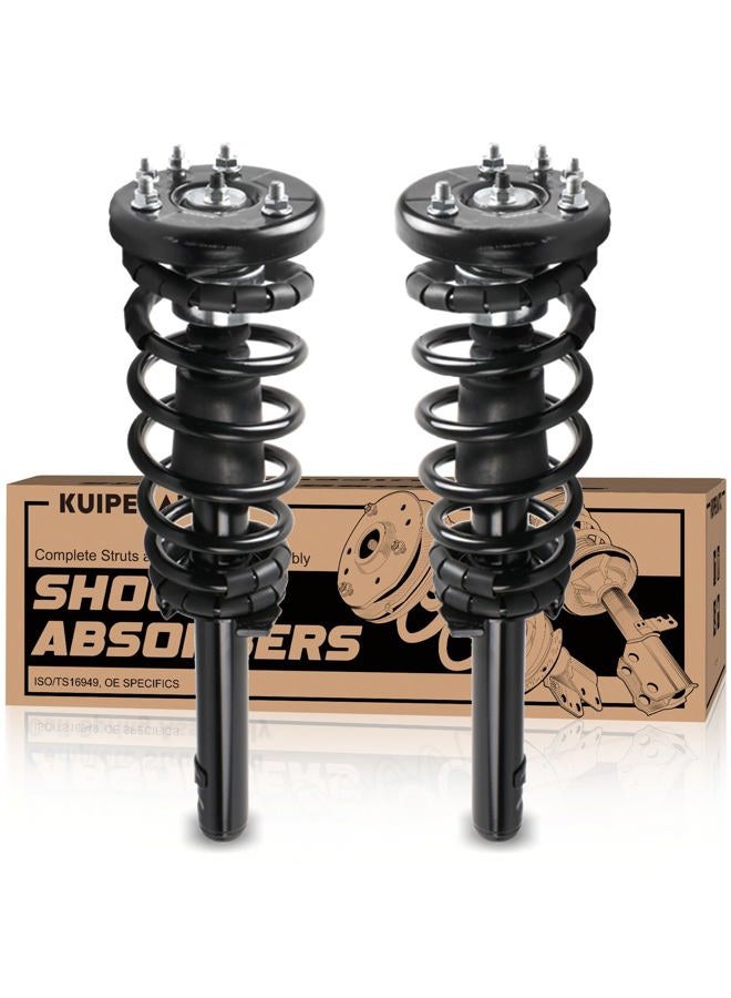 KUIPERAUTO Front Complete Strut Coil Spring Assembly Compatible for 1998-2002 Honda Accord 171691 (2PCS) - Image 1