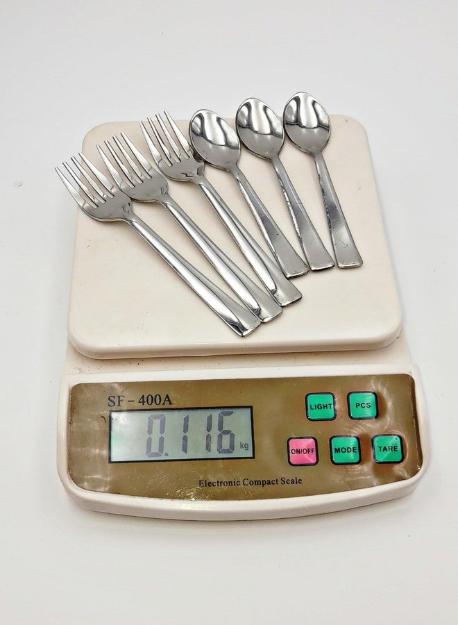 SHLINCO Steel Cutlery Set (Pack of 6) - Image 2