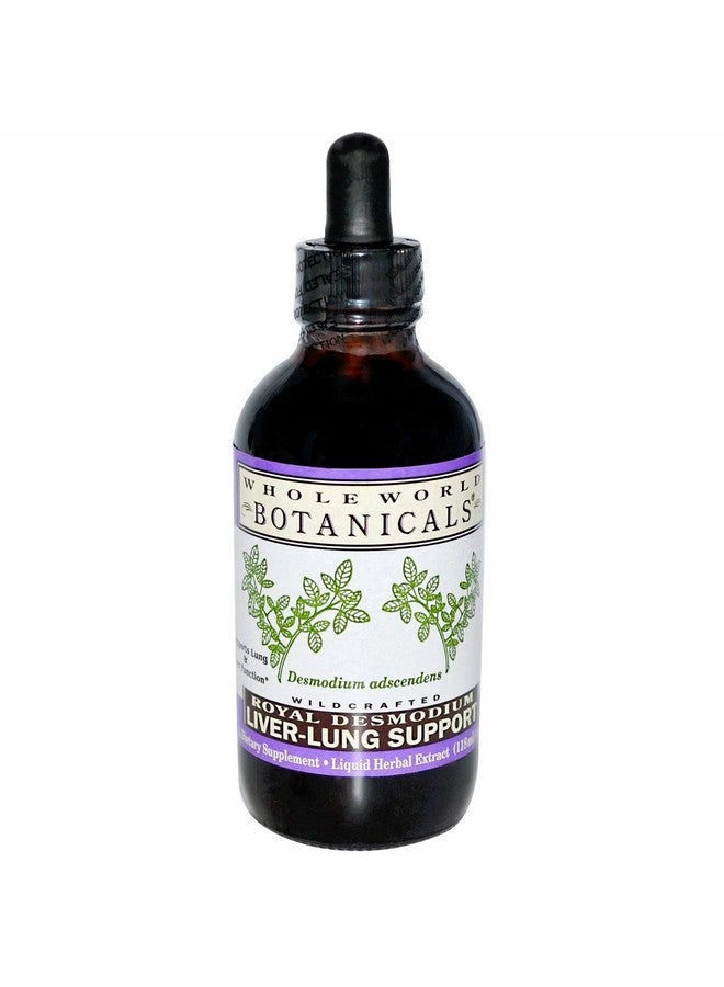 Whole World Botanicals Liver Lung Support Royal Desmodium -- 4 oz by Whole World Botanicals - Image 1
