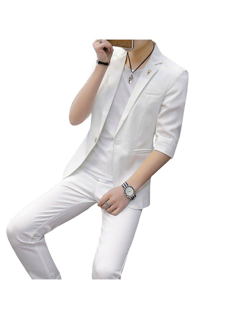 Shougu New Men's Casual Suit Set  - Image 1