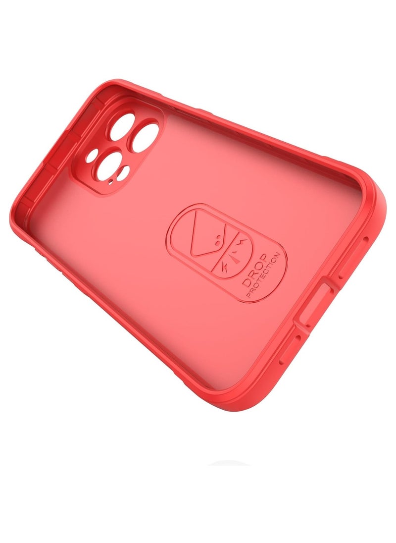 Generic - Premium Protection Back Silicone Case Compatible with Iphone 15 Pro Magic Shield Shockproof Case with Camera Protection (Lavender) - Image 1