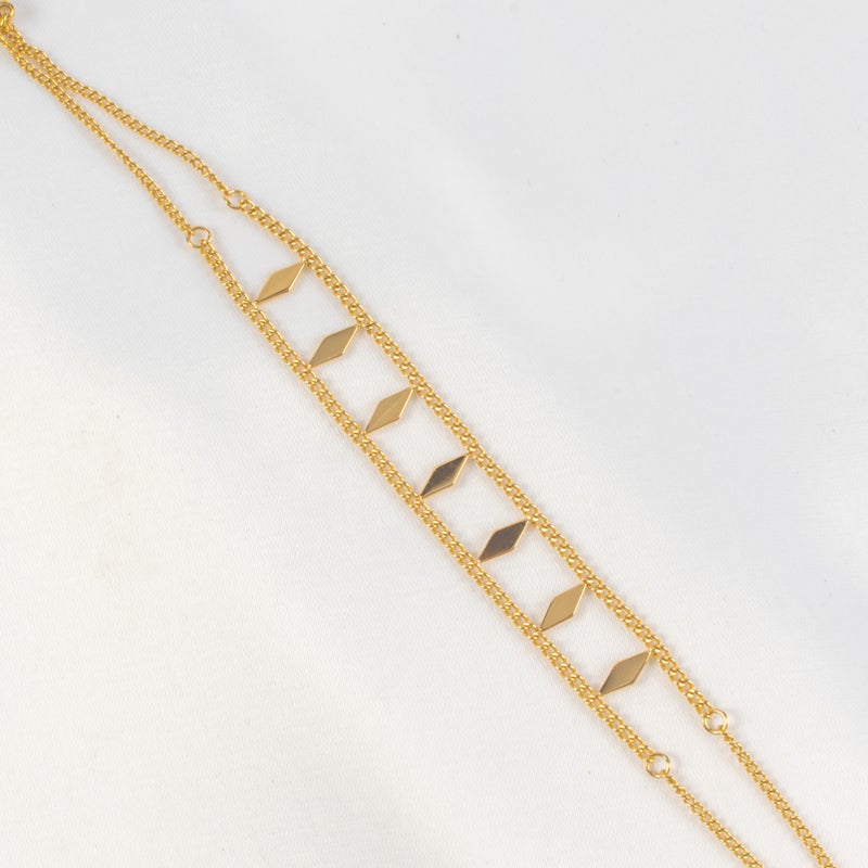 Golden Stainless Steel Bracelet - Image 2