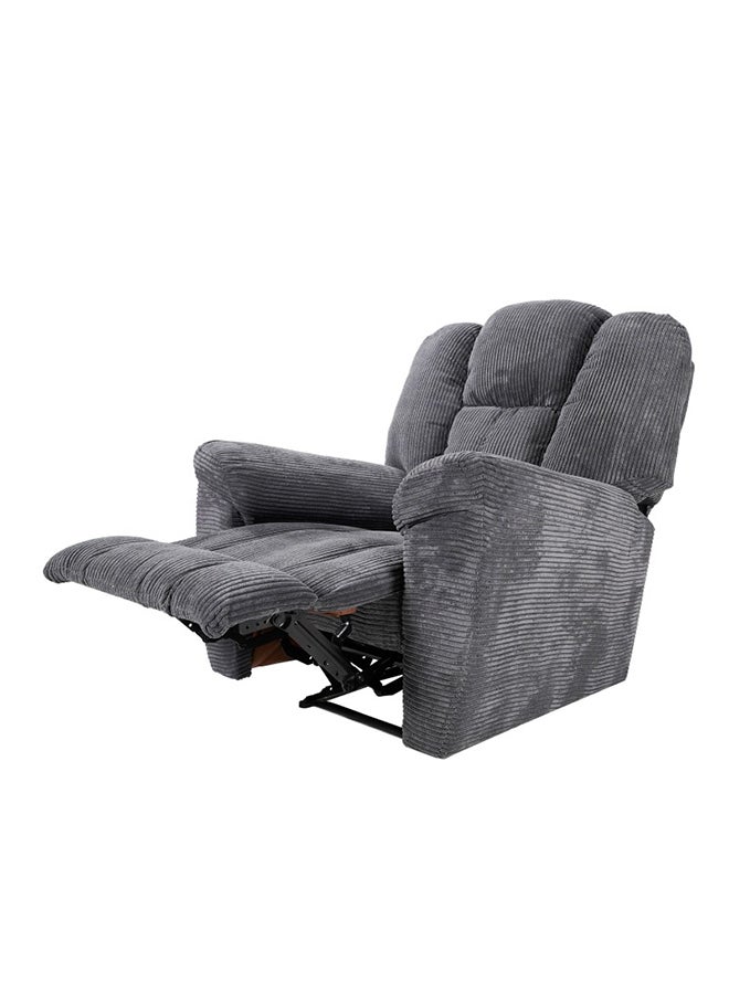 بنهيليغنز كرسي استرخاء منجد بالمخمل المخطط - Image 3