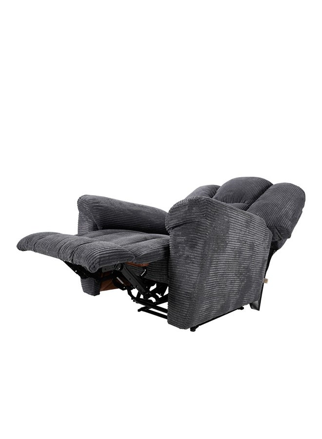 بنهيليغنز كرسي استرخاء منجد بالمخمل المخطط - Image 4