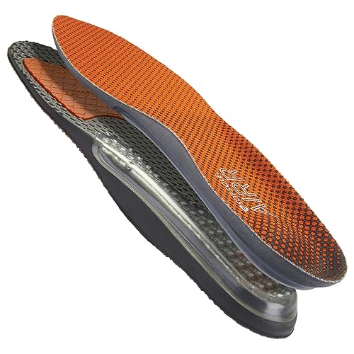 Sof Sole mens Airr Performance Full-length Insole, Orange, 9-10.5 US - Image 2