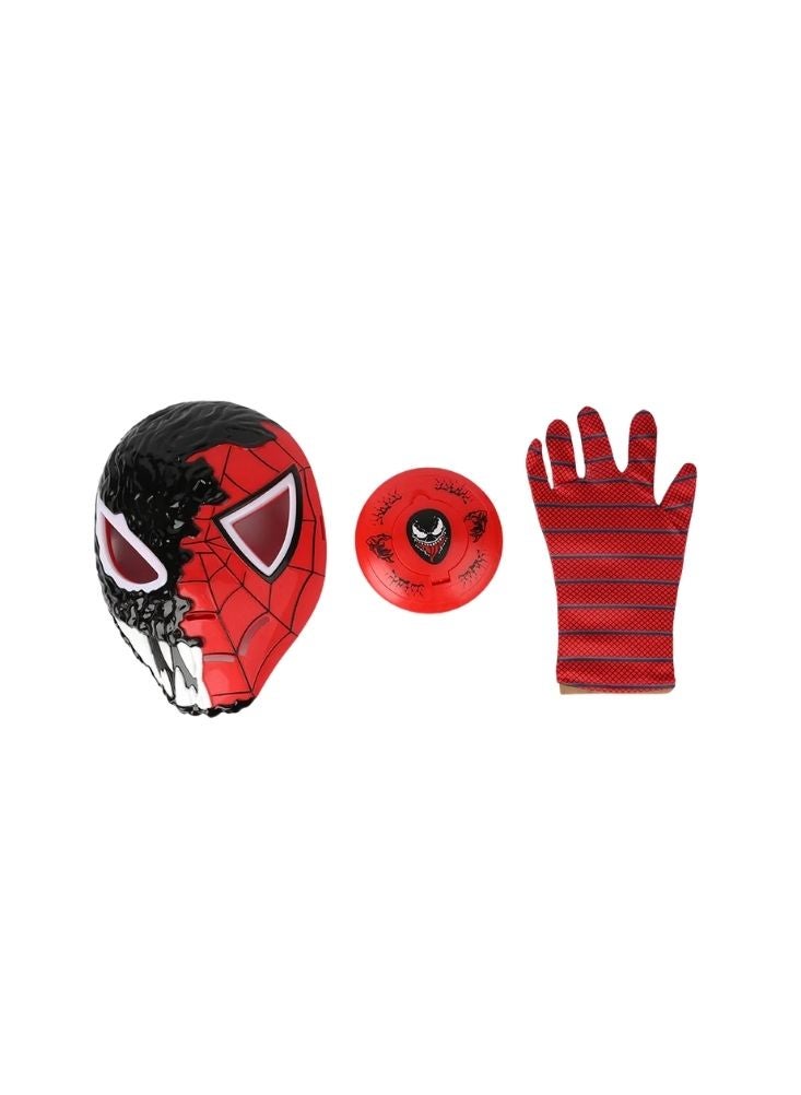 Premium Superhero Warrior Mask & Weapon Set – Action Role Play Costume Kit for Kids - Image 2