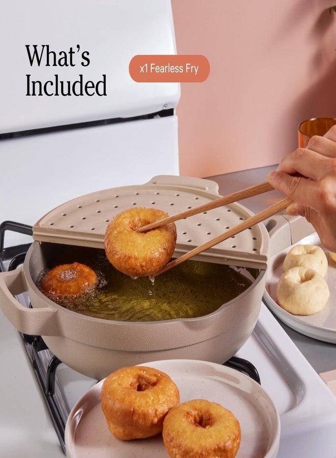 Our Place أداة القلي من السيليكون من أور بليس فيرليس فراي - ملحق للقلي من أولويز بان وبيرفكت بوت | مقاومة للتناثر، مقاومة للحرارة، سهلة التنظيف | فحم - Image 5